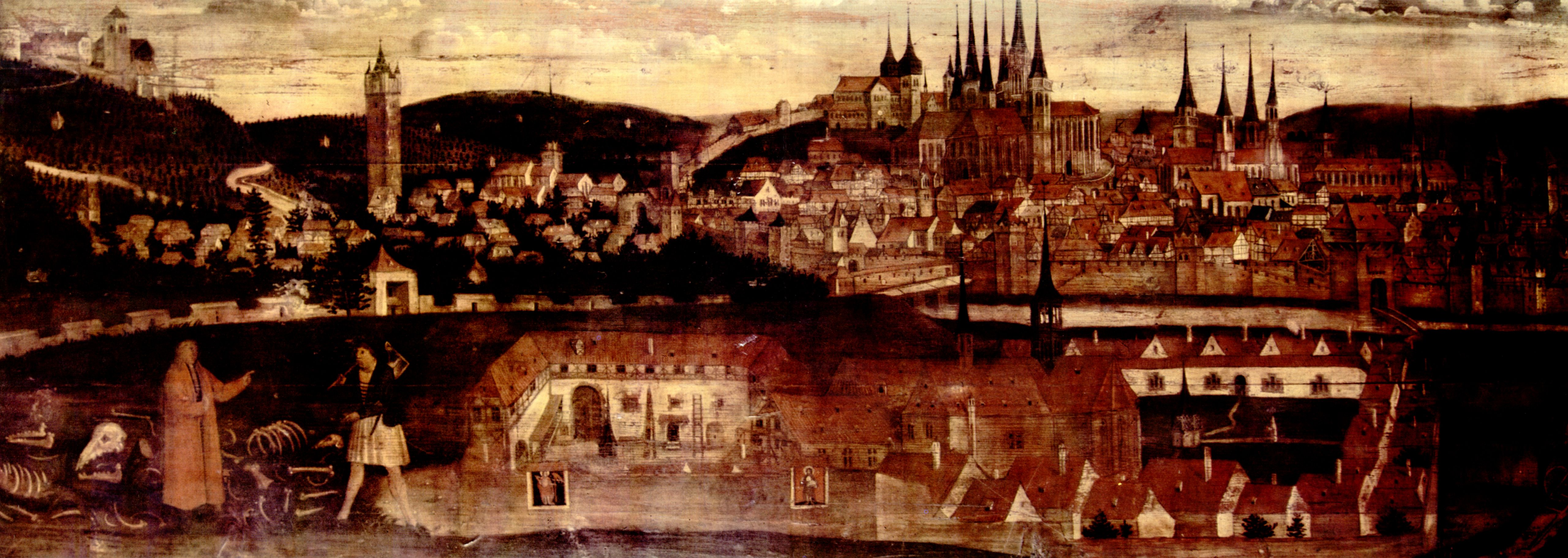 Panorama Erfurt